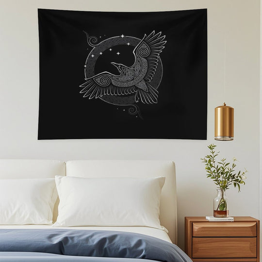 NORTHERN RAVEN Tapestry