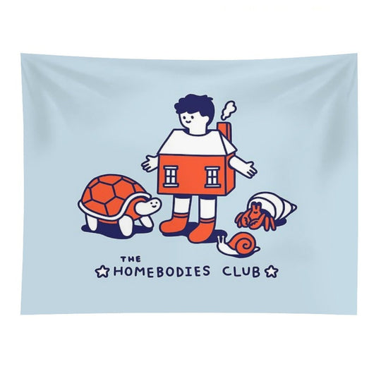 The Homebodies Club Tapestry