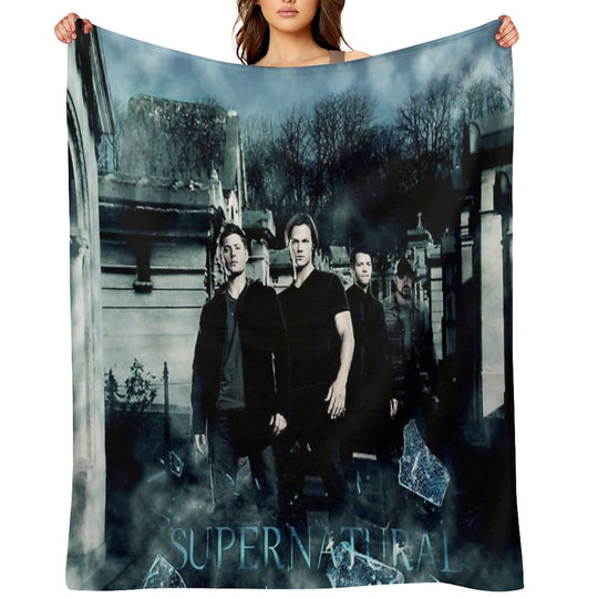 Supernatural Shrink-resistant Throw Blanket
