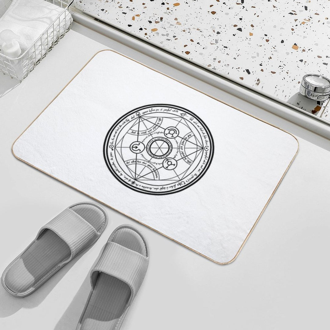 Human Transmutation Circle Fullmetal Alchemist  Pet-Safe Bath Mat