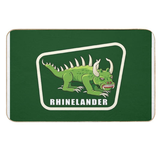 Hodag Green Terror of The Northwoods  Easy Maintenance Bath Mat