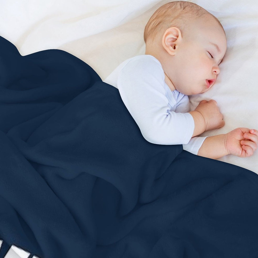 Quinnipac - College Font Curved Eco-conscious Throw Blanket