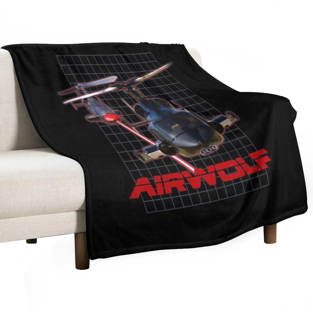 Airwolf Easy Care Throw Blanket