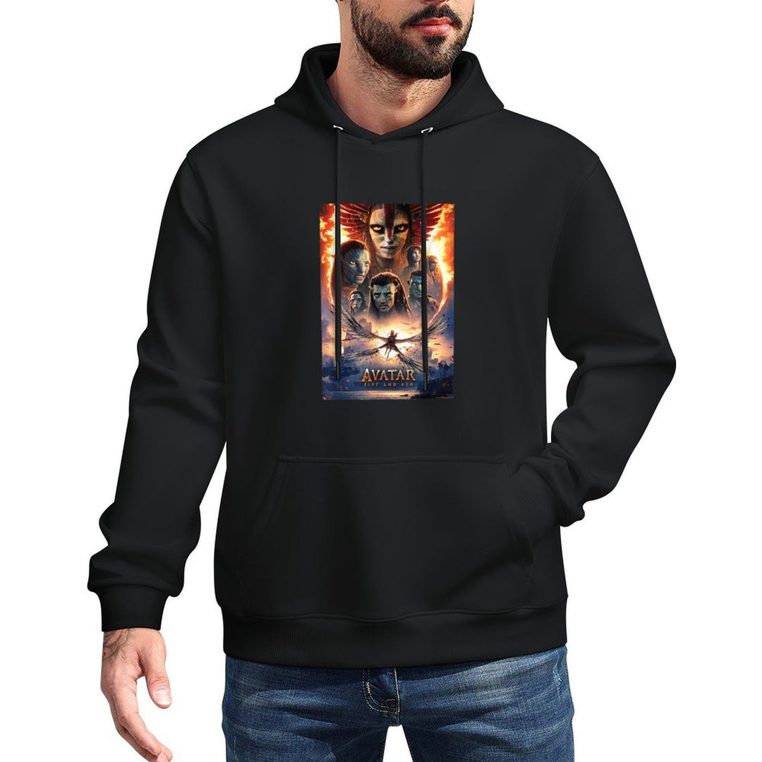 Avatar Fire And Ash Official Movie Theatrical Poster Customizable Surface Hoodie