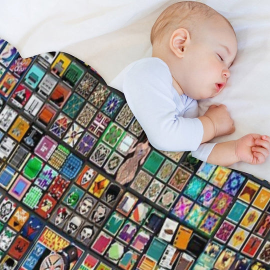 Variations on Tic Tac Toe Gift-ready Throw Blanket