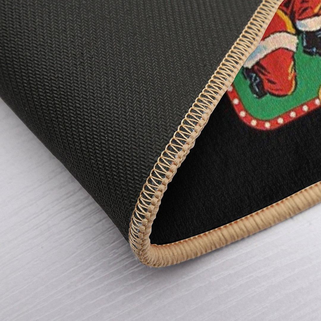 Let'S Catch Santa  Pet-Safe Bath Mat