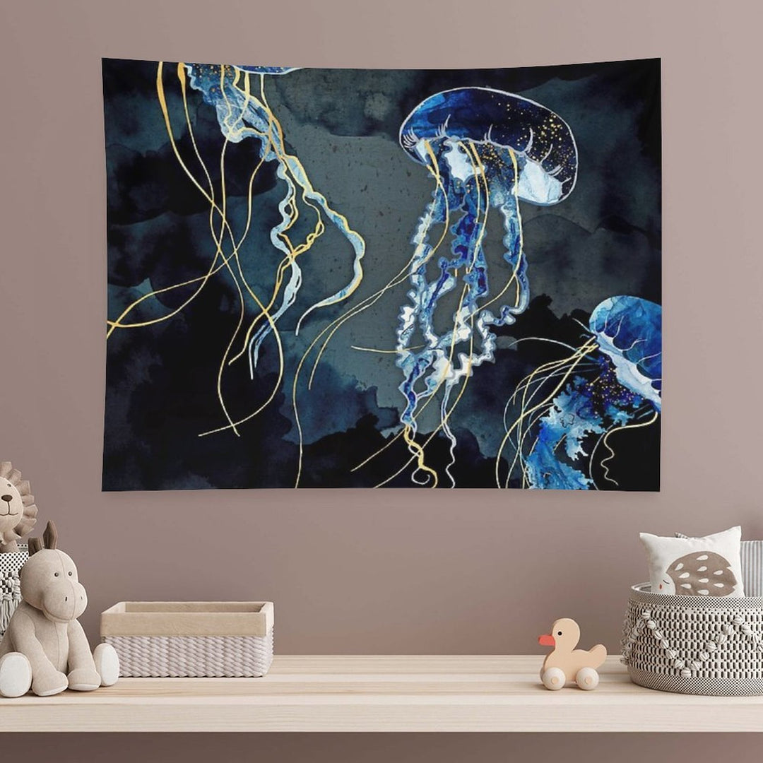 Metallic Ocean III Tapestry