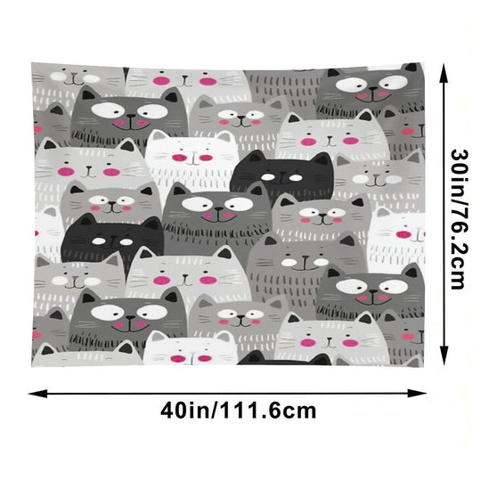 Cats Tapestry