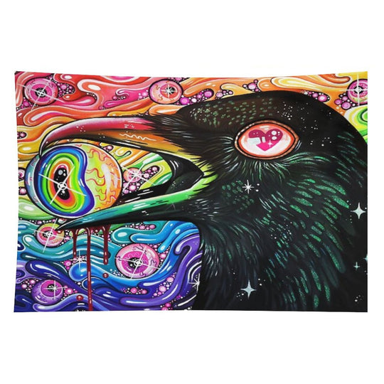 GlitterCrow Tapestry