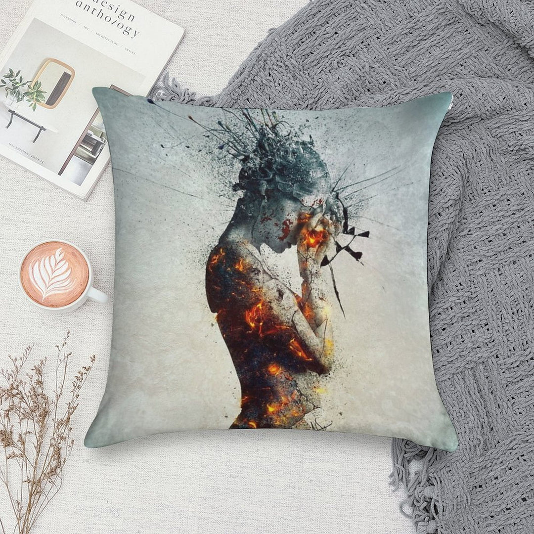 Deliberation Soft Warmth Comfort Throw Pillow