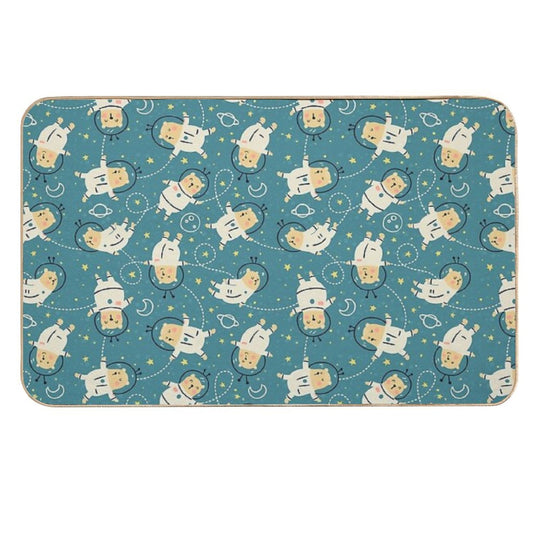 Bearstronaut  Non-Slip Bath Mat