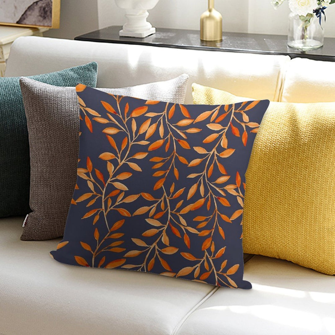 Autumn Pattern Soft Style Accent Throw Pillow