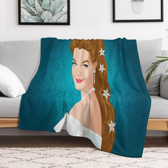 Empress Sissi Wrinkle-free Throw Blanket