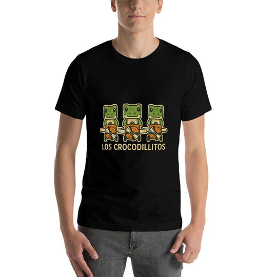 Los Crocodillitos - Bombardilo Crocodilitos Brainrot Kids  Wrinkle-resistant T-Shirt
