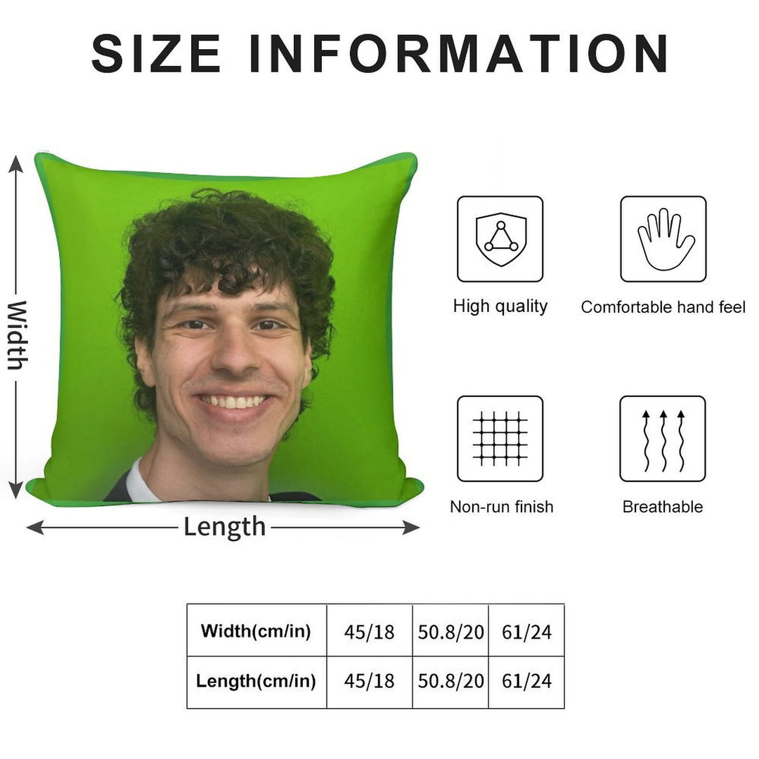 Slushy Noobz Moprh Soft Bedroom Essential Throw Pillow