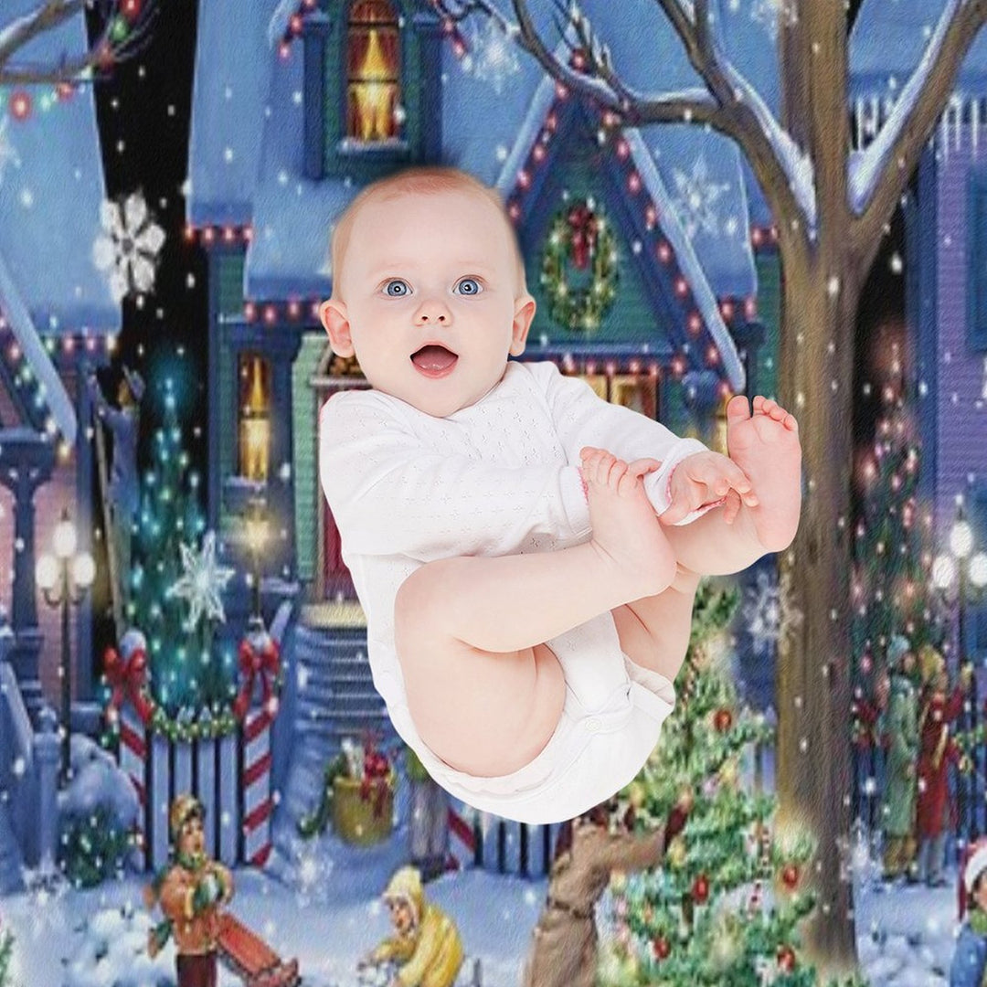 Decorating for Christmas All-season Throw Blanket