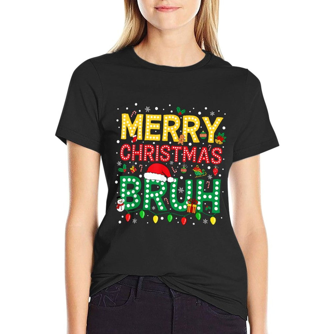 Bruh Christmas Bruh Merry Christmasns Boys Men Christmas  Classic T-Shirt