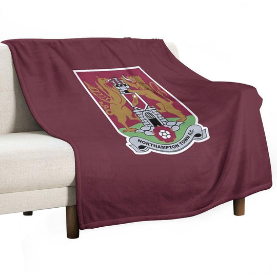 Northampton Town FC Lightweight Throw Blanket