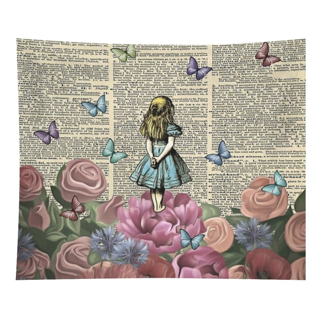 Alice In Wonderland - Wonderland Garden Tapestry