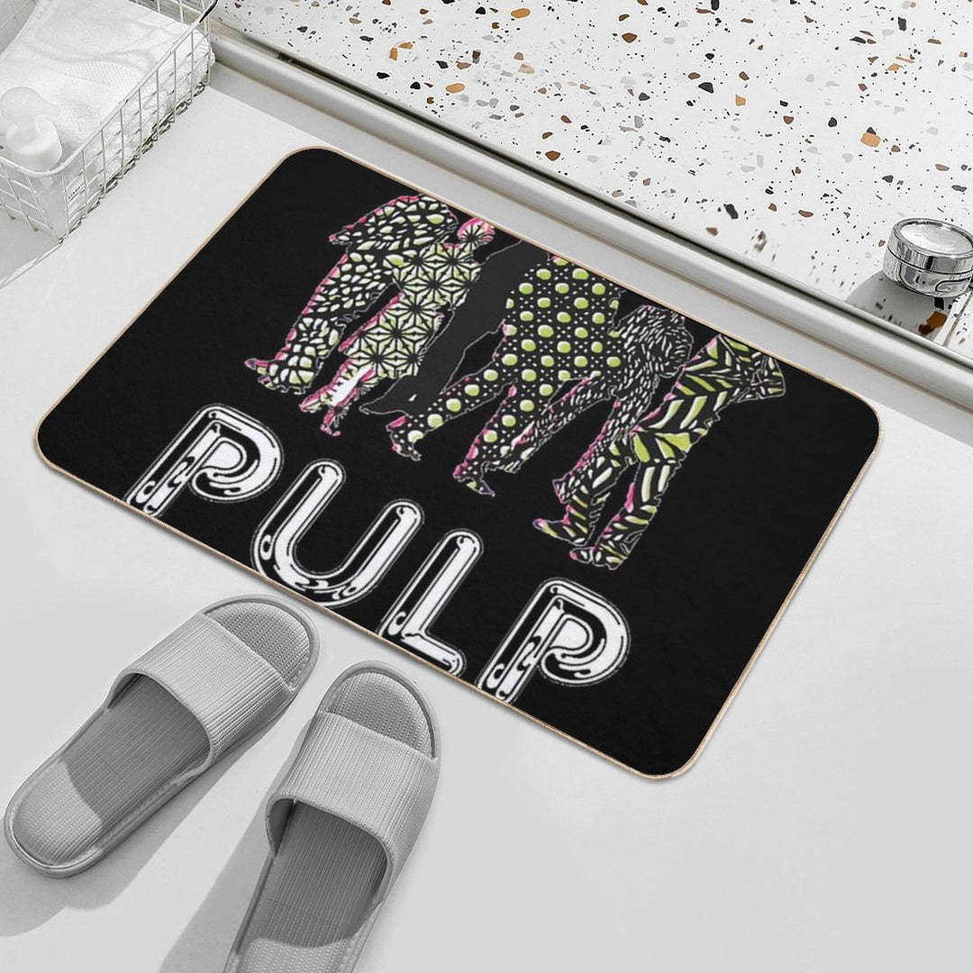 Custom Pulp Hits Band  Eco-Friendly Bath Mat