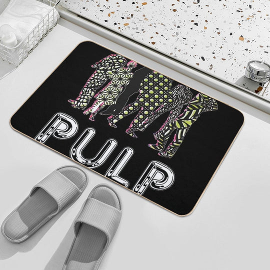 Custom Pulp Hits Band  Eco-Friendly Bath Mat