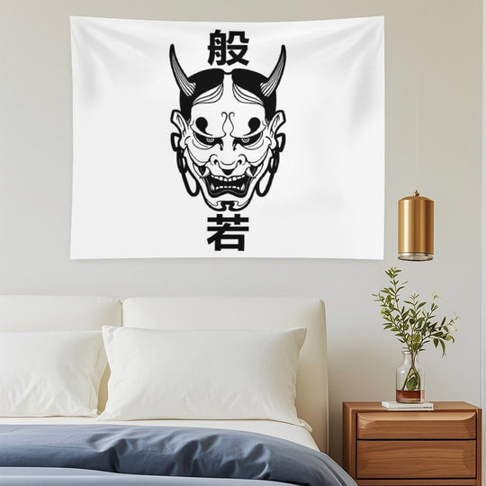 Hannya Mask Tapestry