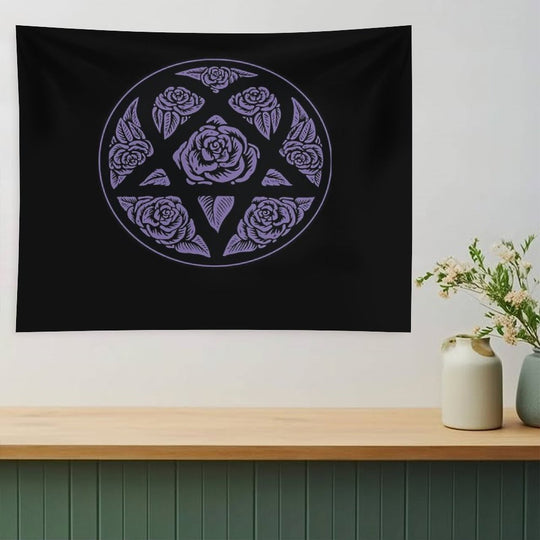 Heartagram S Purple Him Band Poster Ville Valo Sticker Essential Copy Tapestry