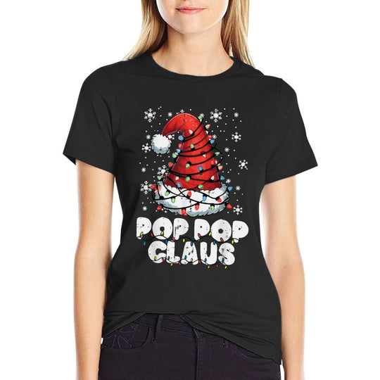 Christmas Grandpa Pop Pop Clause Xmas Papa Family Match Men  Soft T-Shirt