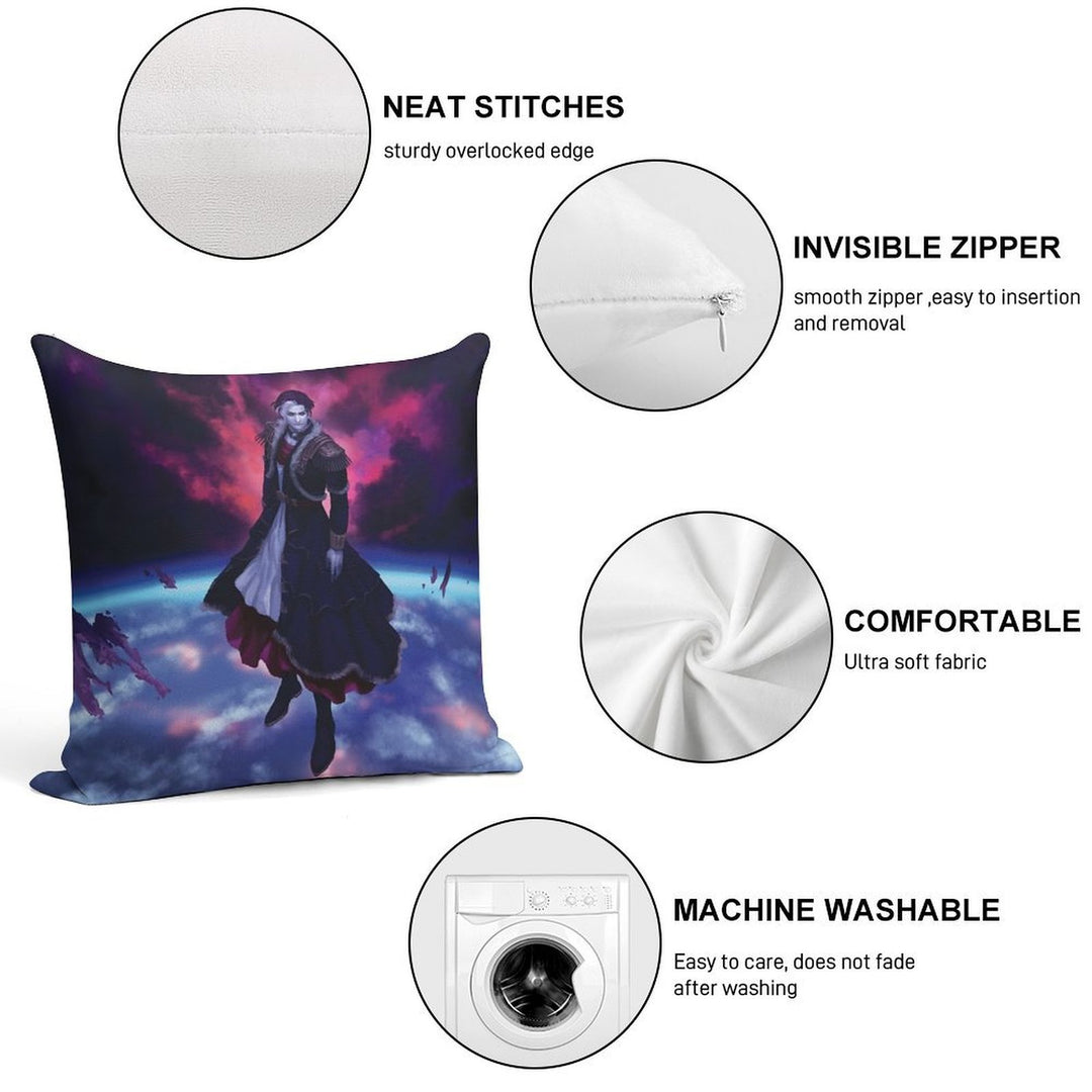 The End of A World Soft Bedroom Essential Throw Pillow