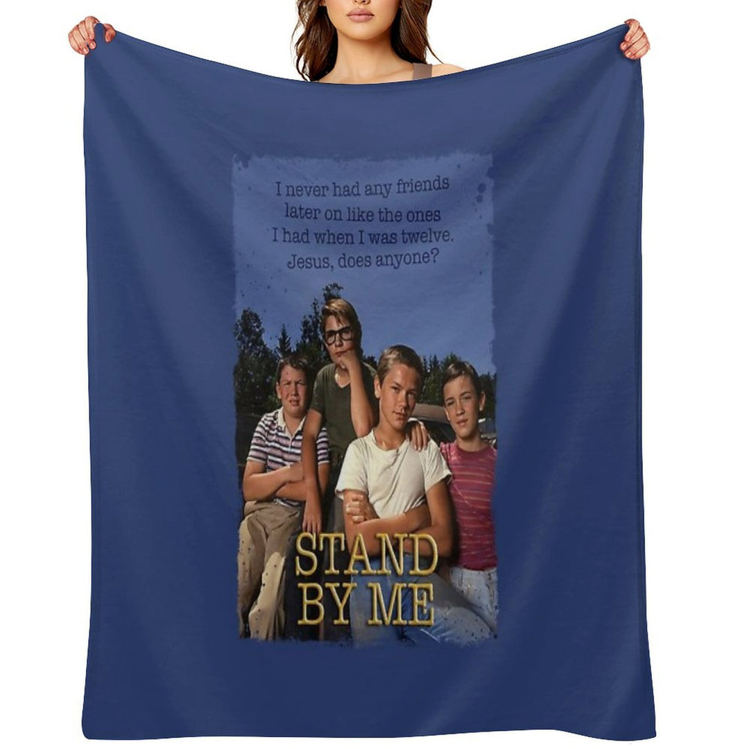 Stand By Me No2 Anti-pilling Throw Blanket