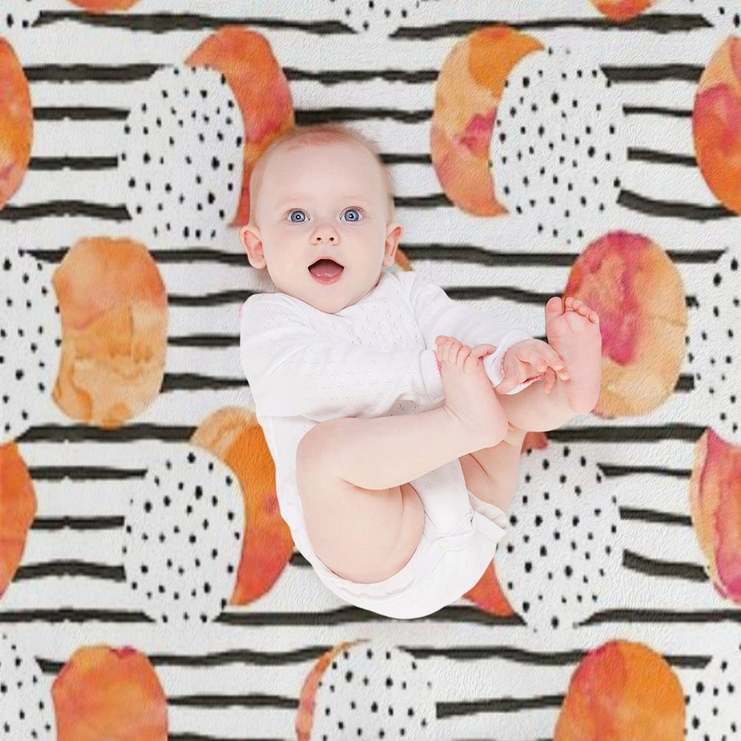Fruity Orange Gift-ready Throw Blanket