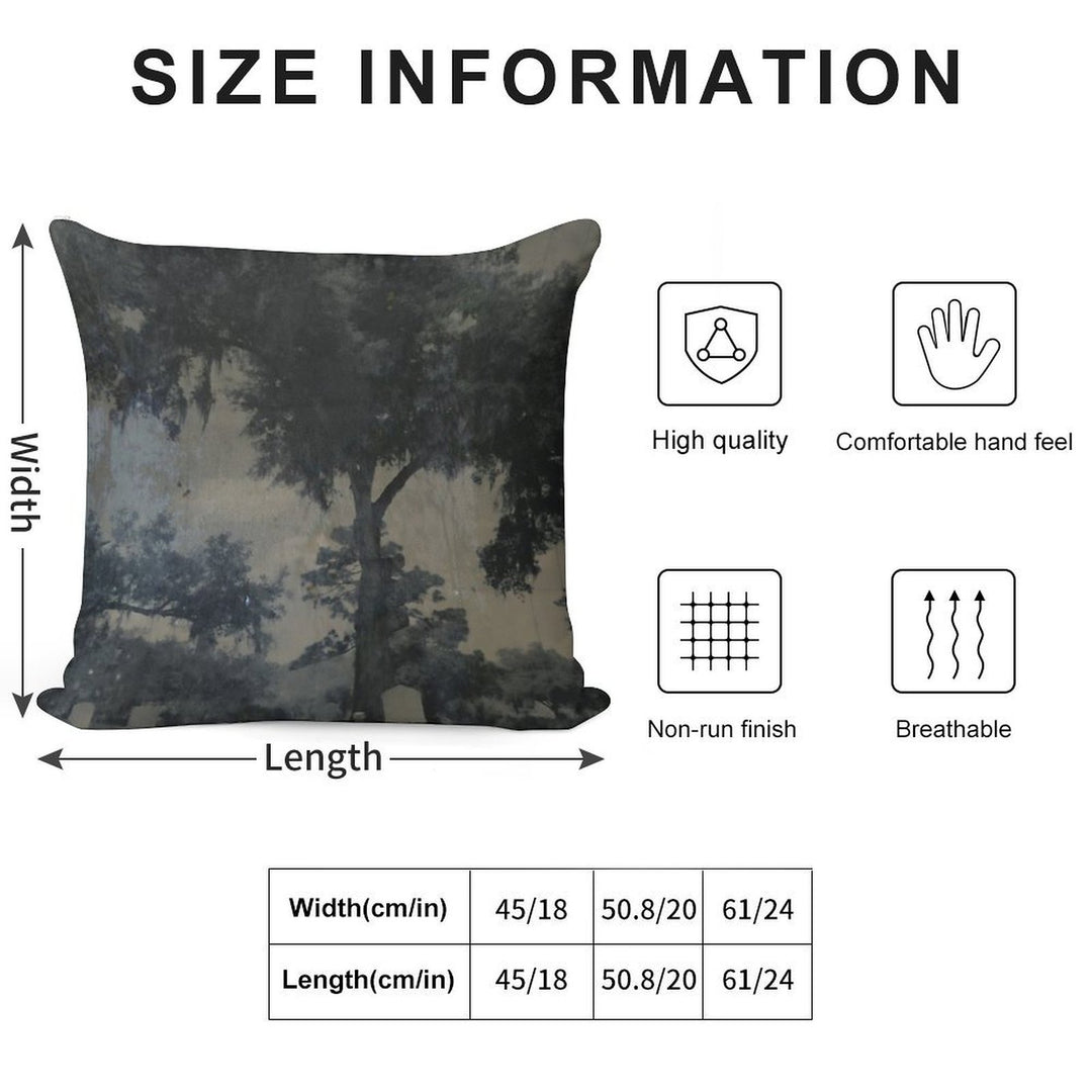 CASSADAGA TIN TYPE Soft Durable Construction Throw Pillow