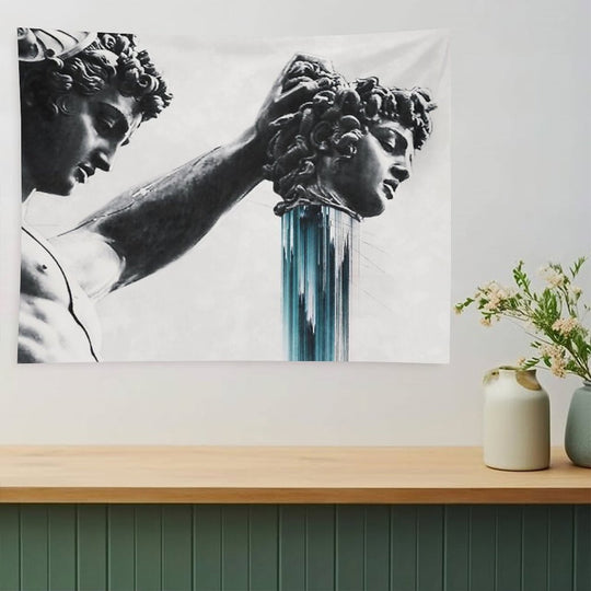 Perseus And  Medusa Tapestry