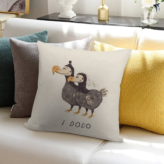 I Dodo Soft Skin-Friendly Throw Pillow