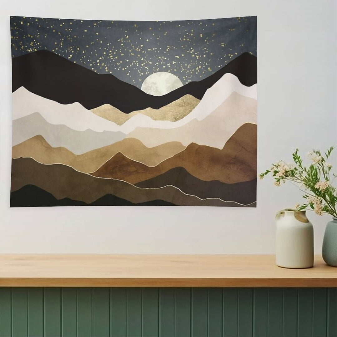 Golden Stars Tapestry