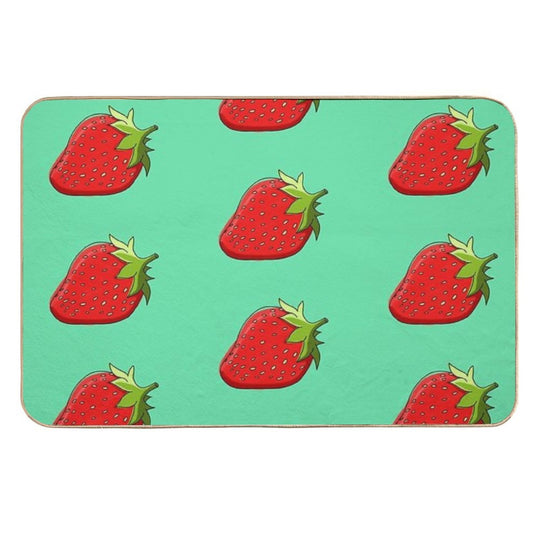 Strawberry  Versatile Bath Mat