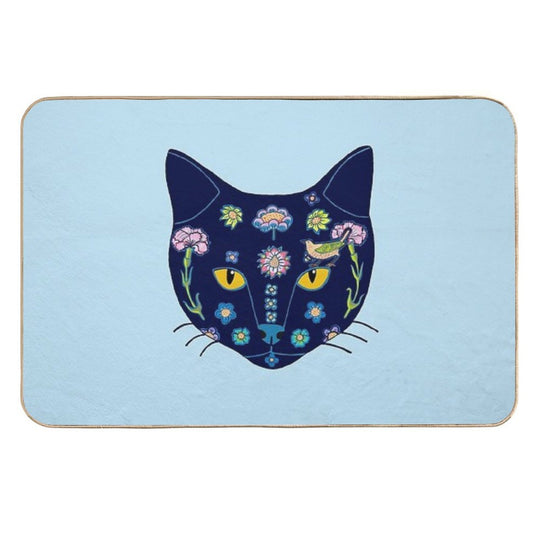 Moon Cat  Toxin-Free Bath Mat