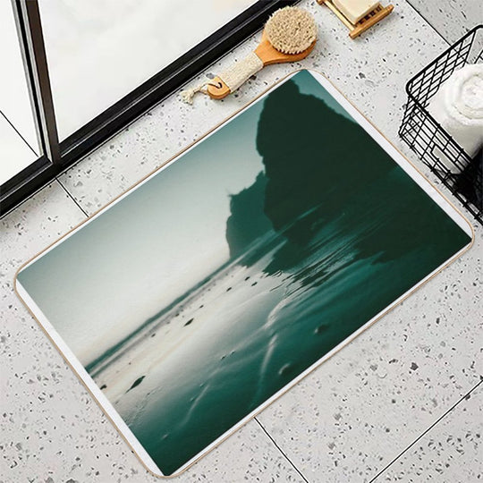 Ruby Beach at Sunset – Olympic National Park, Washington Coast  Odorless Bath Mat
