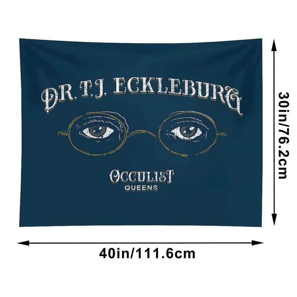 Dr. TJ Eckleburg Occulist Tapestry