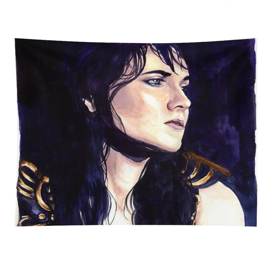Damaged But Not Broken Watercolor Painting Tapestry