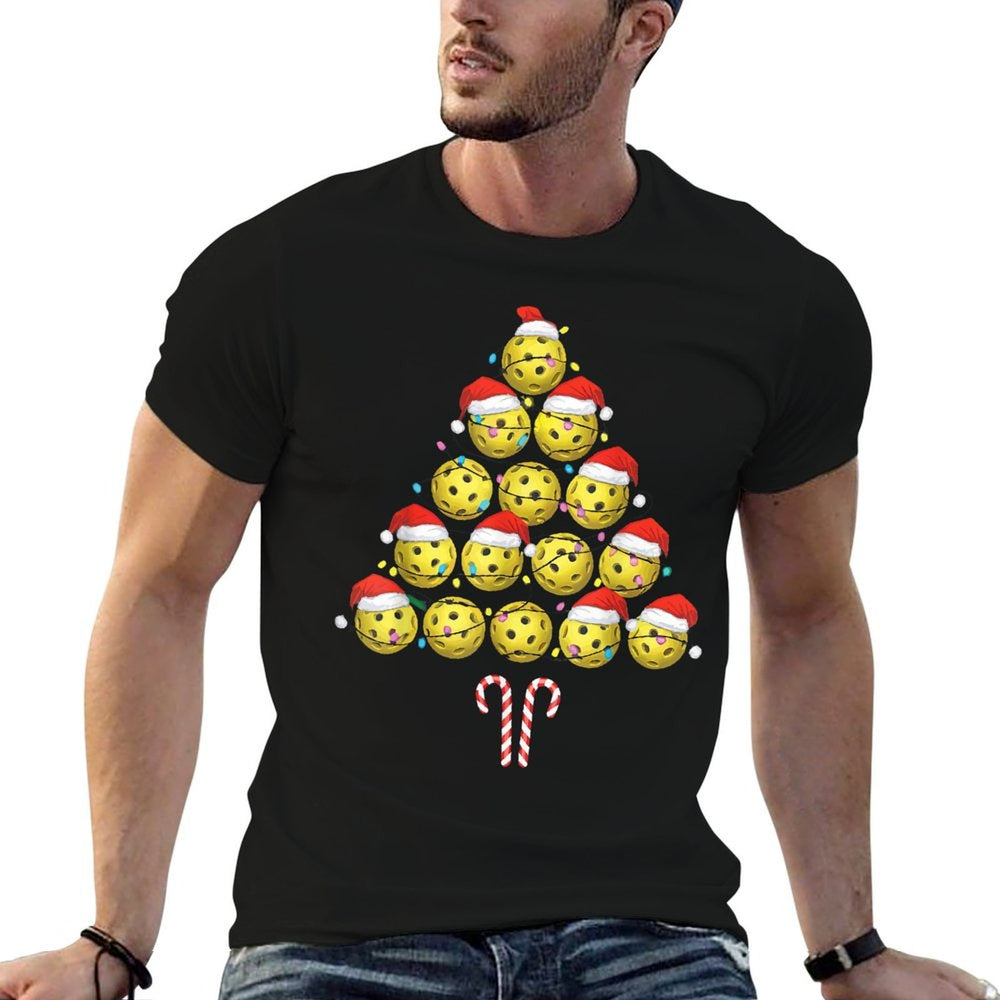 Pickleball Christmas Tree  Classic T-Shirt