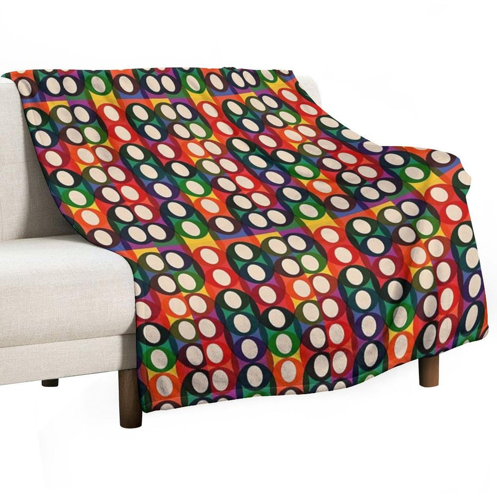 Oppitty Poppitty Shrink-resistant Throw Blanket