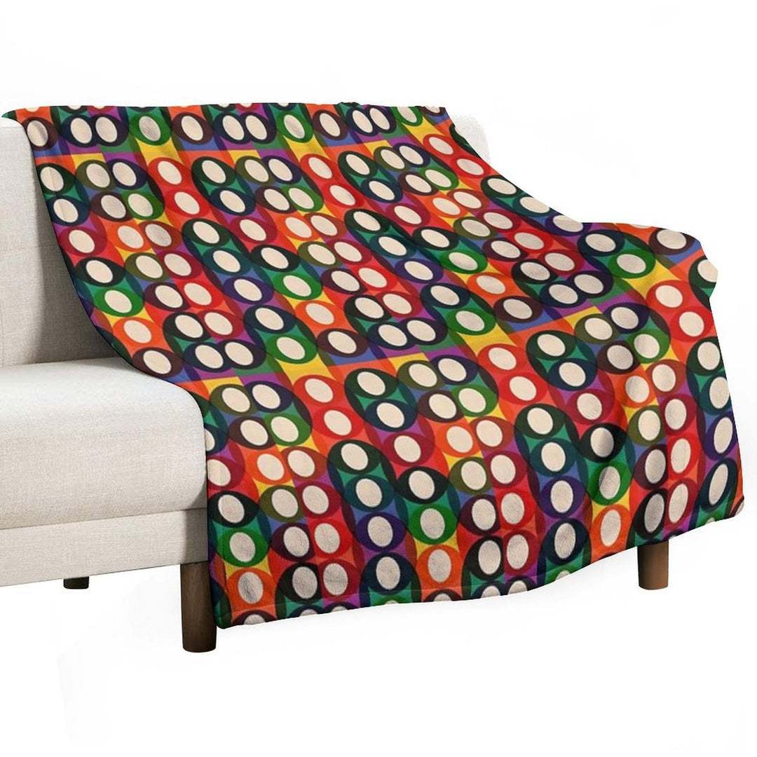 Oppitty Poppitty Shrink-resistant Throw Blanket