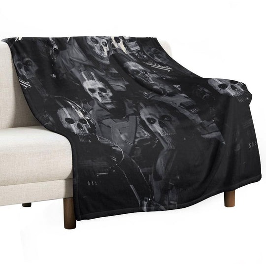 Simon Ghost Riley Lightweight Throw Blanket
