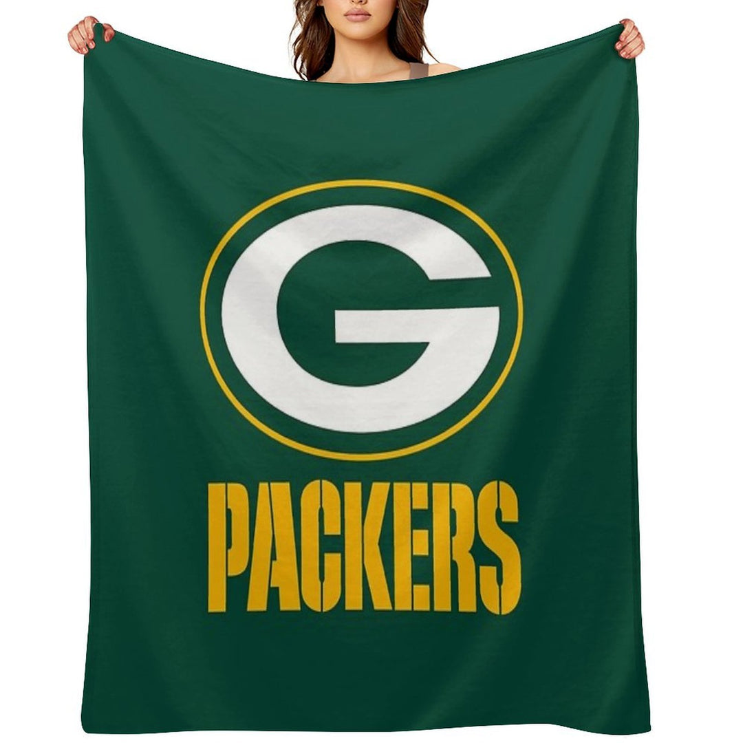 Green-City Wrinkle-free Throw Blanket