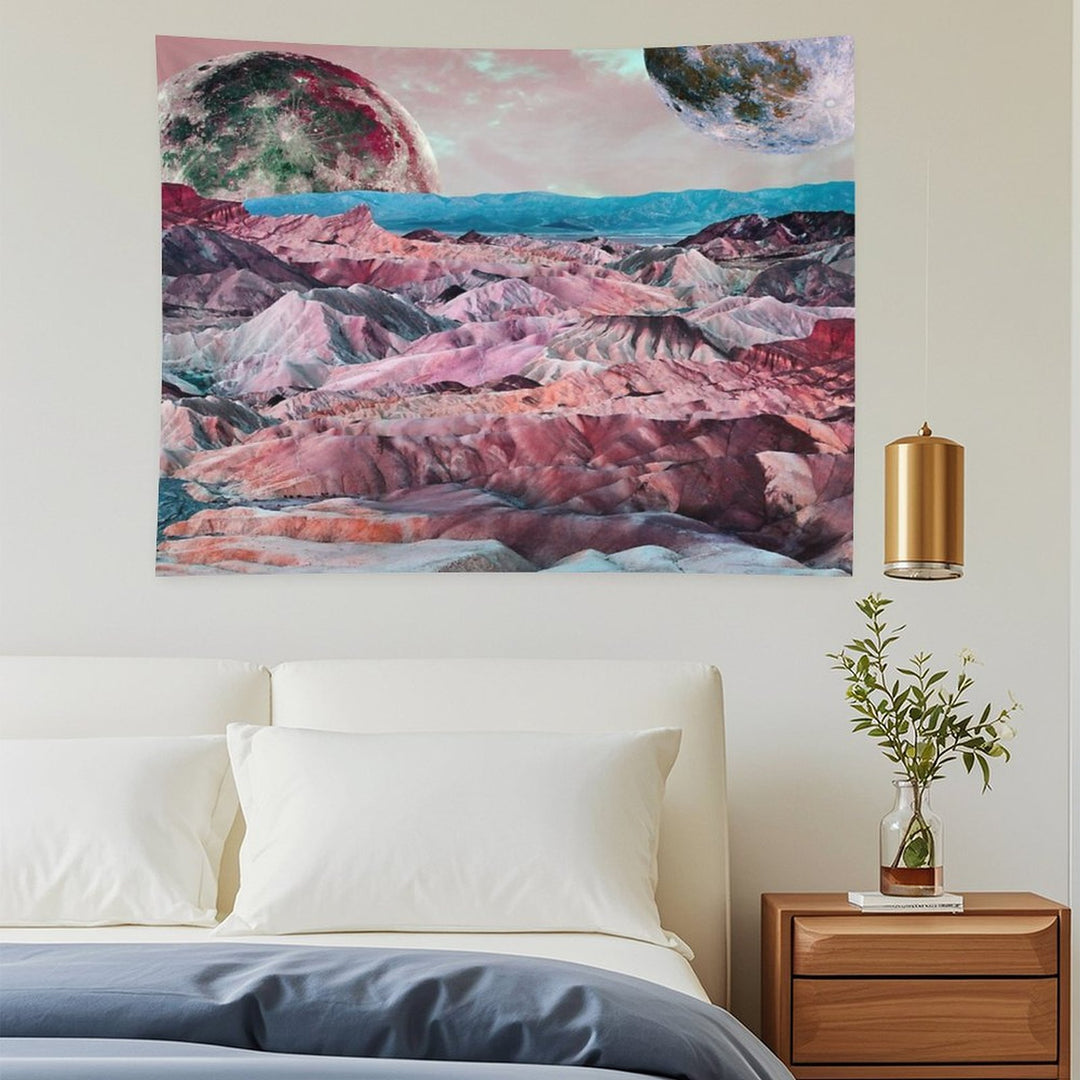 Off On Another Planet Tapestry