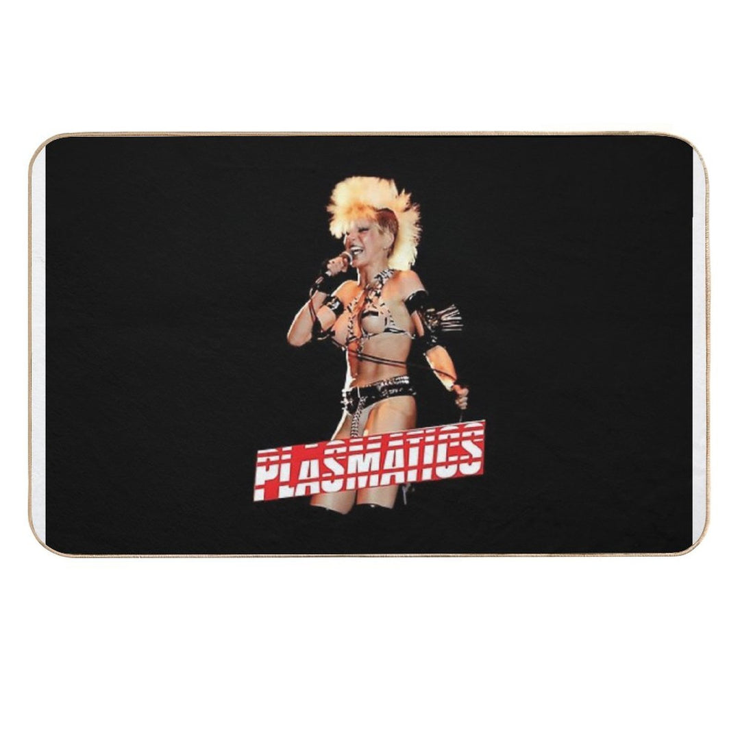 Plasmatics Band Durable Bath Mat