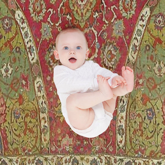 Antique Kilim 8 Easy Care Throw Blanket