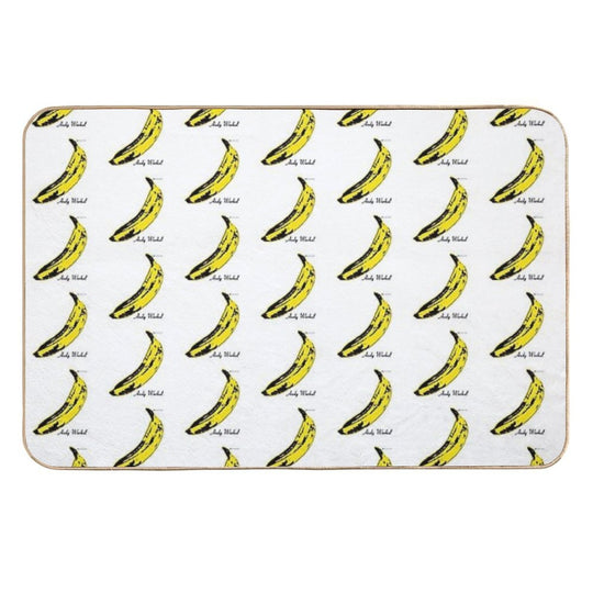 Andy Warhol Pop Art, Andy Warhol Vintage,  Andy Warhol Artist  Eco-Friendly Bath Mat