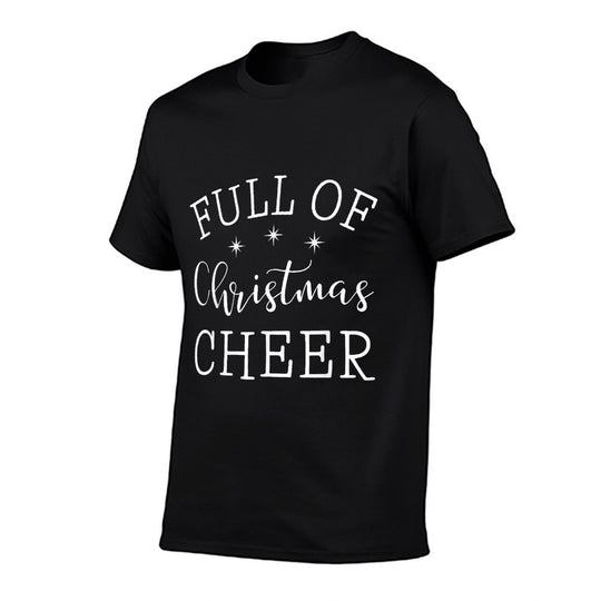 Full Of Christmas Beer And Christmas Cheer Couple Matching  Stretchy T-Shirt